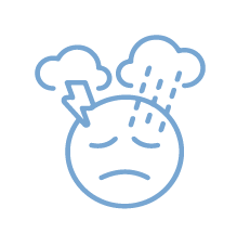 icono estrés y ansiedad